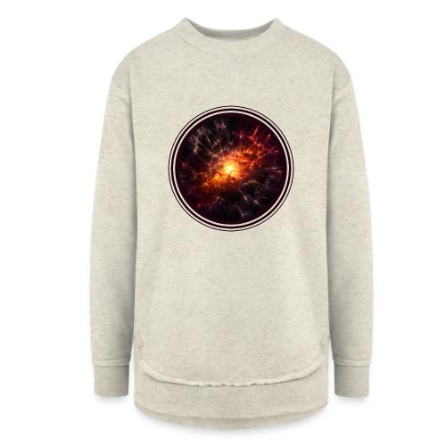 Supernova: Stellar Burst - Women's Weekend Tunic Fleece Sweatshirt