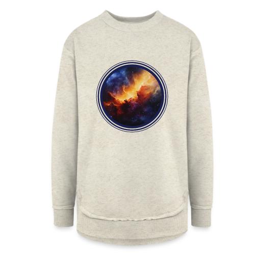 Nebula Dreams - Women's Weekend Tunic Fleece Sweatshirt