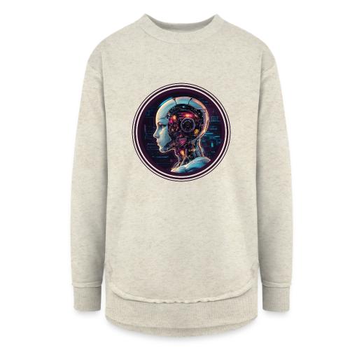 Artificial Intelligence (AI): The Future Circuit - Women's Weekend Tunic Fleece Sweatshirt