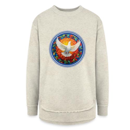 Flight of Hope - Women's Weekend Tunic Fleece Sweatshirt