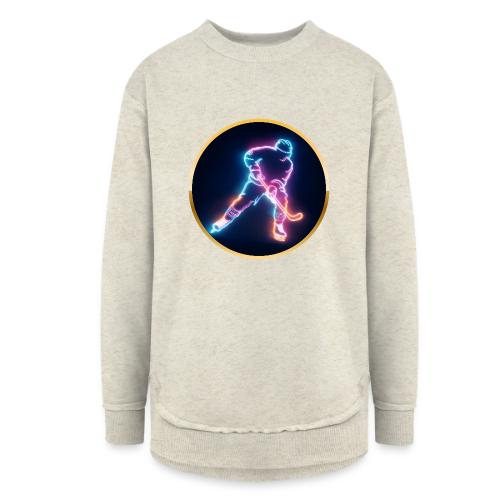 Golden Neon Hockey - Women's Weekend Tunic Fleece Sweatshirt