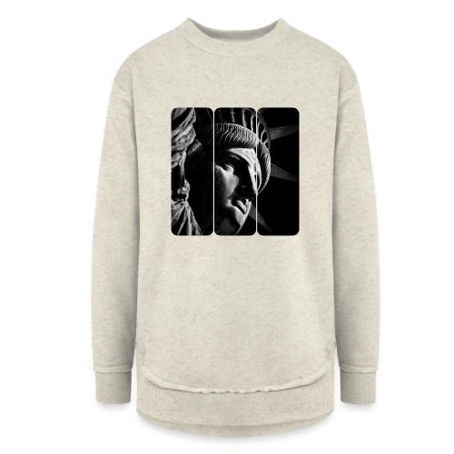USA: Shadow of Liberty - Women's Weekend Tunic Fleece Sweatshirt