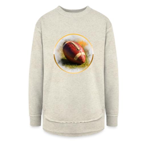 American Football: Heart of the Gridiron - Women's Weekend Tunic Fleece Sweatshirt
