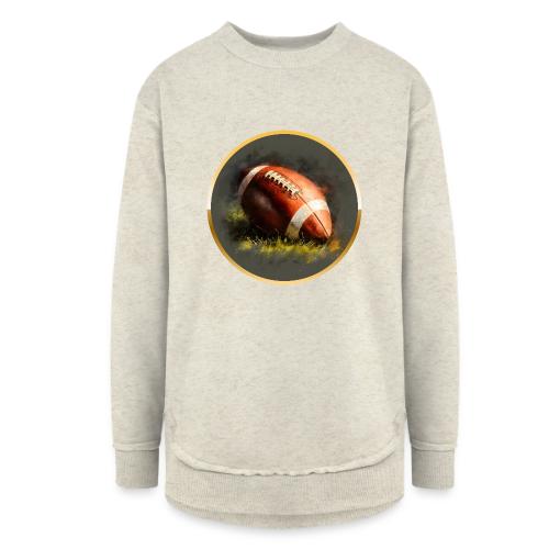 American Football: Gridiron Gold - Women's Weekend Tunic Fleece Sweatshirt