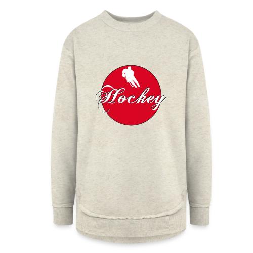 Hockey: Puck Zone - Women's Weekend Tunic Fleece Sweatshirt