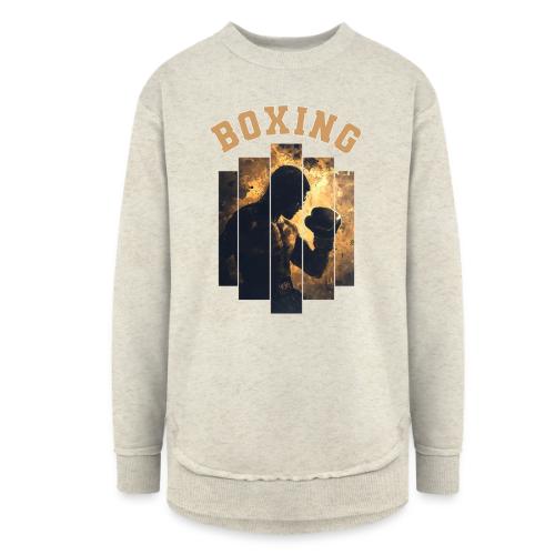 The Art of Boxing - Women's Weekend Tunic Fleece Sweatshirt
