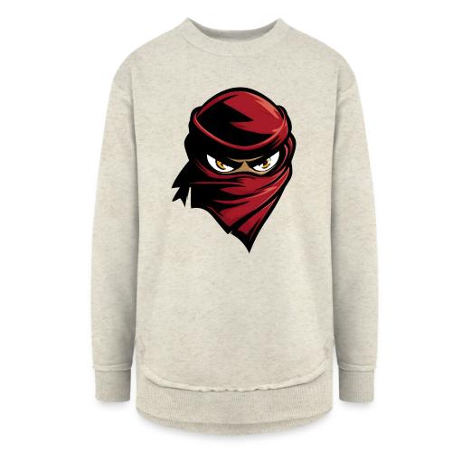 Scarlet Shadow Ninja - Women's Weekend Tunic Fleece Sweatshirt