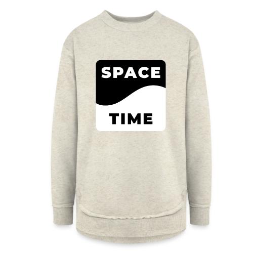 Space-time: Warped Reality - Women's Weekend Tunic Fleece Sweatshirt