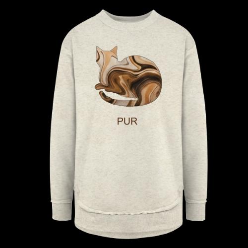 Rare Purpose - Women's Weekend Tunic Fleece Sweatshirt