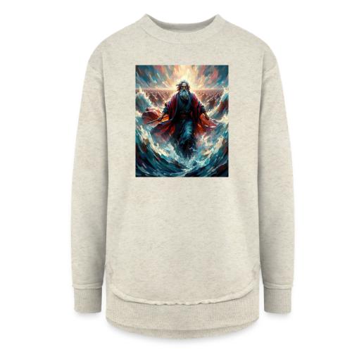 Moses and the great Exodus - Women's Weekend Tunic Fleece Sweatshirt