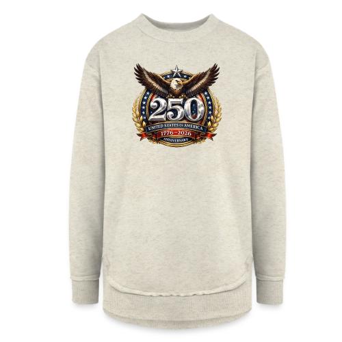 American Eagle USA 250th Anniversary 1776–2026 - Women's Weekend Tunic Fleece Sweatshirt