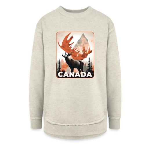 Canada Wild Spirit - Women's Weekend Tunic Fleece Sweatshirt