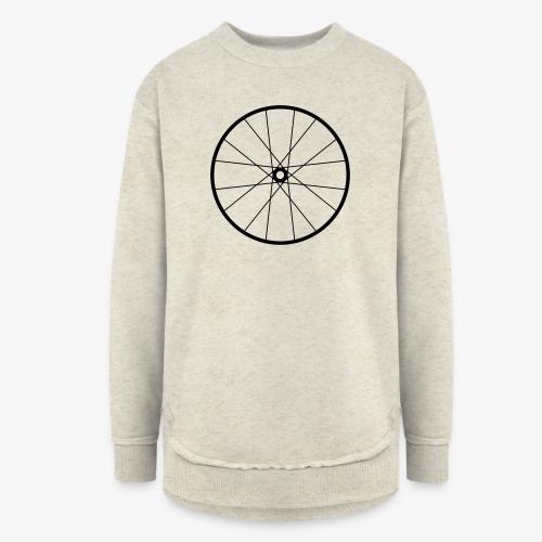 Bicycle Wheel - Women's Weekend Tunic Fleece Sweatshirt