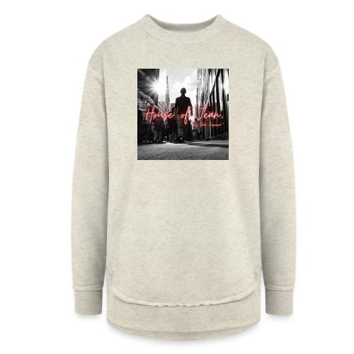House of Jean - Women's Weekend Tunic Fleece Sweatshirt