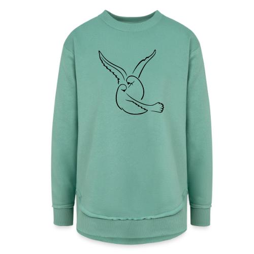 EMBRACED_TURTLEDOVES - Women's Weekend Tunic Fleece Sweatshirt