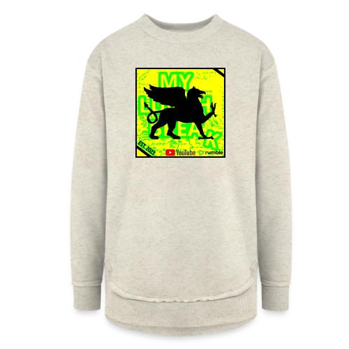 MLB LOGO 0624 - Women's Weekend Tunic Fleece Sweatshirt