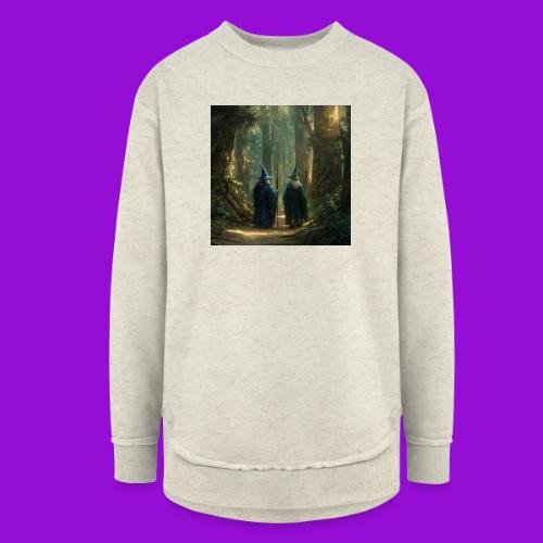 Wizards Walk - Women's Weekend Tunic Fleece Sweatshirt