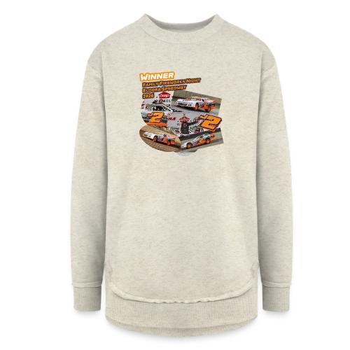 Rob Trent Eldora Speedway FFN#1 Design 1 - Women's Weekend Tunic Fleece Sweatshirt
