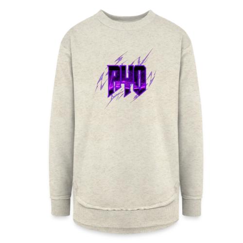 Ayo's Blue - Women's Weekend Tunic Fleece Sweatshirt