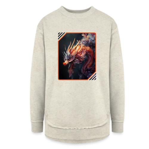 Dragon Dreams - Women's Weekend Tunic Fleece Sweatshirt