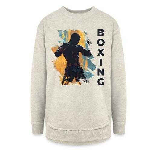 Boxing Fuel - Women's Weekend Tunic Fleece Sweatshirt