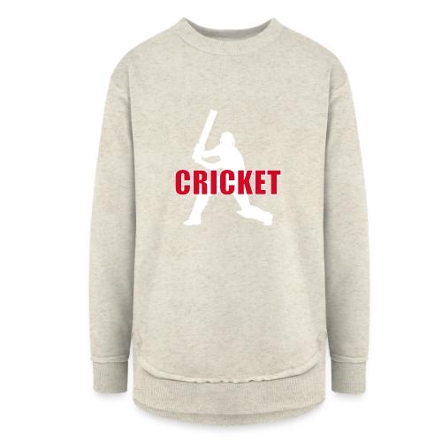 Power Play Cricket - Women's Weekend Tunic Fleece Sweatshirt