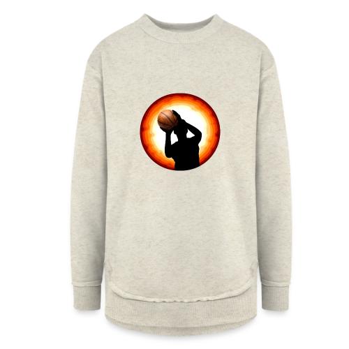 Basketball: The Art of the Shot - Women's Weekend Tunic Fleece Sweatshirt