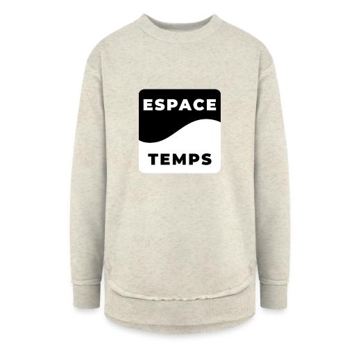Space-Time: Distorted Reality - Women's Weekend Tunic Fleece Sweatshirt