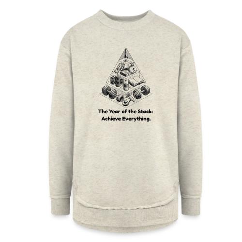 The Resolution Pyramid T-Shirt, Mug, & Leggings - Women's Weekend Tunic Fleece Sweatshirt