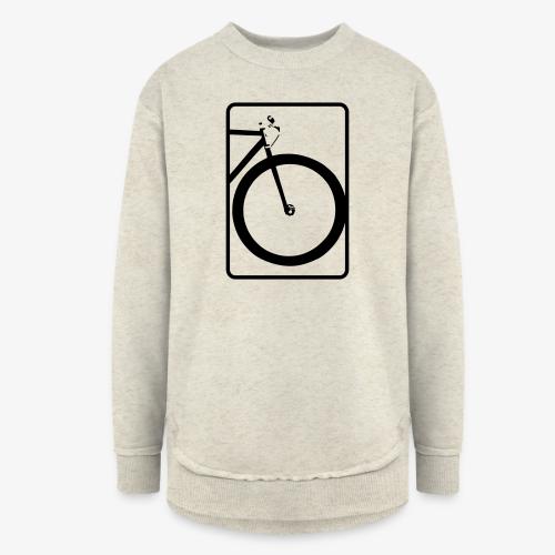 Front Wheel Forward - Women's Weekend Tunic Fleece Sweatshirt