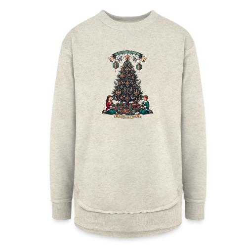 Twelve Days of Christmas T-Shirt - Women's Weekend Tunic Fleece Sweatshirt