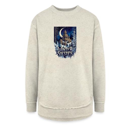 Gothic Solstice T-Shirt, Premium - Women's Weekend Tunic Fleece Sweatshirt