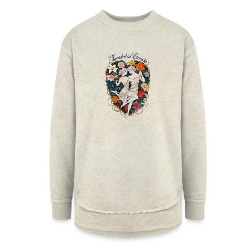Threaded in Eternity T-Shirt - Women's Weekend Tunic Fleece Sweatshirt