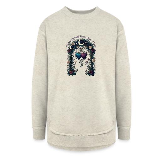 Under Eternal Stars Ours Alone Arbor Gifts T-Shirt - Women's Weekend Tunic Fleece Sweatshirt
