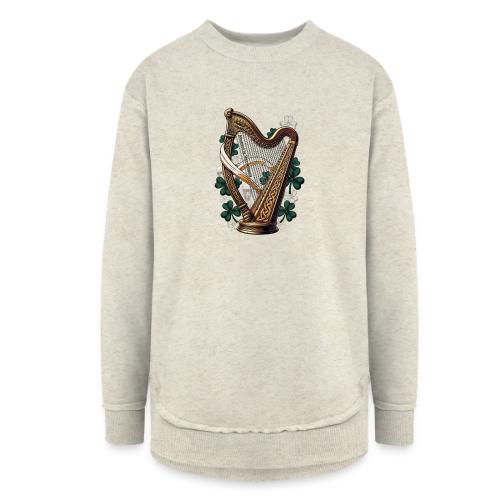 Emerald Harp Shenanigans T-Shirt - Women's Weekend Tunic Fleece Sweatshirt