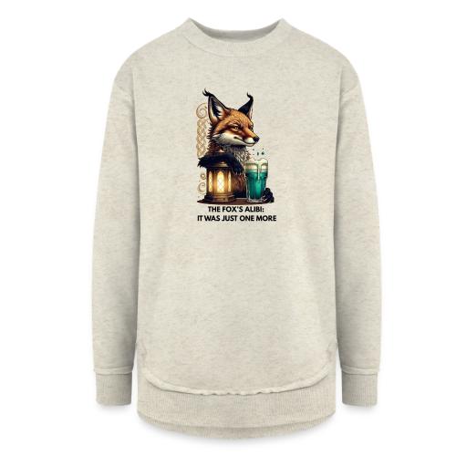 Sly Fox One More Round Tee - Women's Weekend Tunic Fleece Sweatshirt