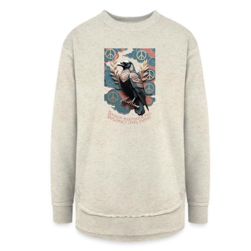 Raven Tantrum Mediator T Shirt - Women's Weekend Tunic Fleece Sweatshirt