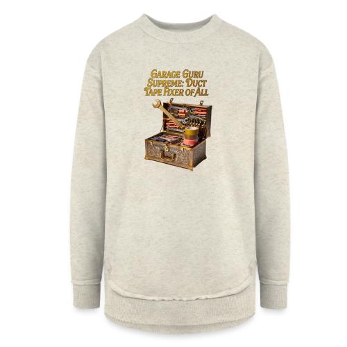 Garage Guru T Shirt - Women's Weekend Tunic Fleece Sweatshirt