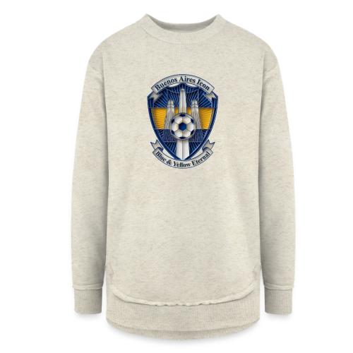 Buenos Aires Icon T Shirt, Soccer City Pride Gift - Women's Weekend Tunic Fleece Sweatshirt