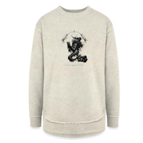 love and haunted - Women's Weekend Tunic Fleece Sweatshirt