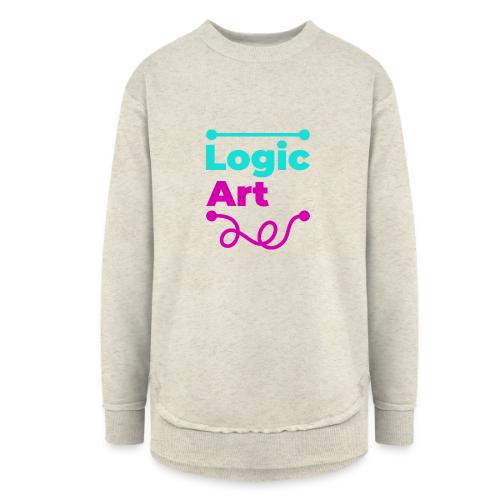 Art vs Logic - Women's Weekend Tunic Fleece Sweatshirt