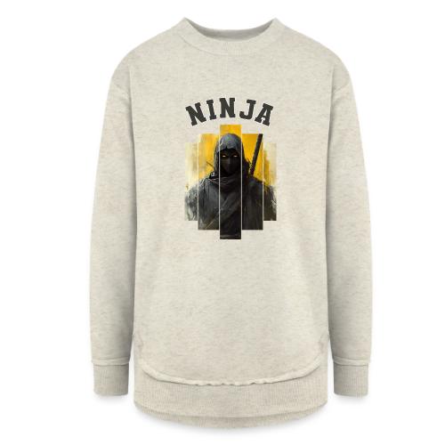 Silent Ninja Code - Women's Weekend Tunic Fleece Sweatshirt