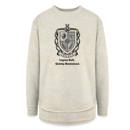 Quiet Luxury T-Shirt, Sweatshirt, & Poster - Women's Weekend Tunic Fleece Sweatshirt