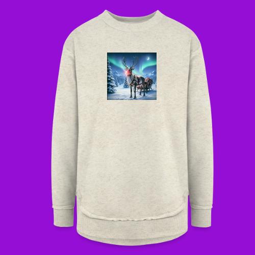 Rudolph the red nosed reindeer - Women's Weekend Tunic Fleece Sweatshirt