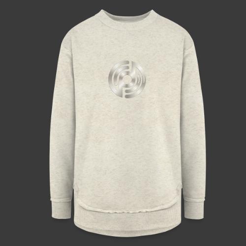 Open Musicians Collective Chrome Logo - Women's Weekend Tunic Fleece Sweatshirt