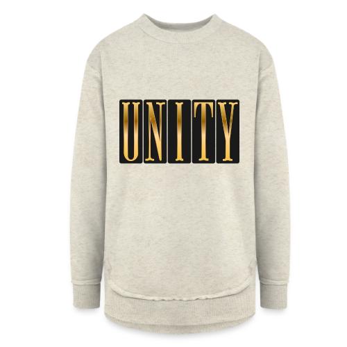 Golden Unity - Women's Weekend Tunic Fleece Sweatshirt