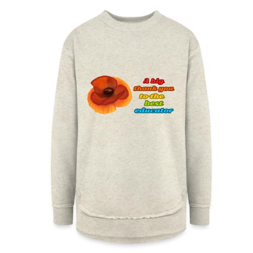Teaching Legend - Women's Weekend Tunic Fleece Sweatshirt