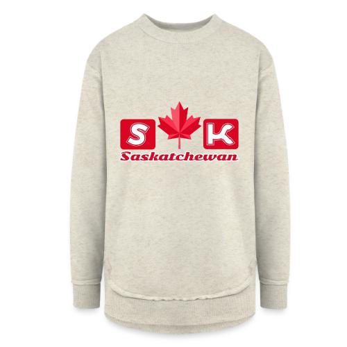 Saskatchewan, province of Canada - Women's Weekend Tunic Fleece Sweatshirt