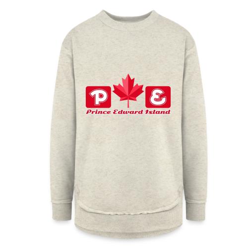 Prince Edward Island, province of Canada - Women's Weekend Tunic Fleece Sweatshirt