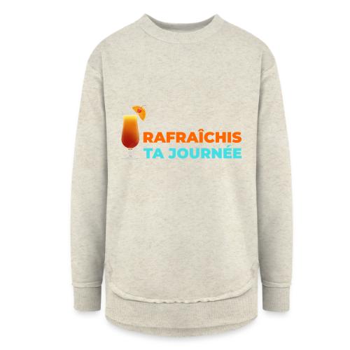 Daily Freshness - Women's Weekend Tunic Fleece Sweatshirt